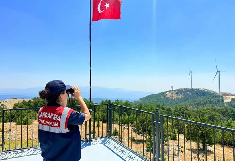 Muğla’da jandarma ve orman ekipleri yangınlara karşı nöbette - Resim: 1