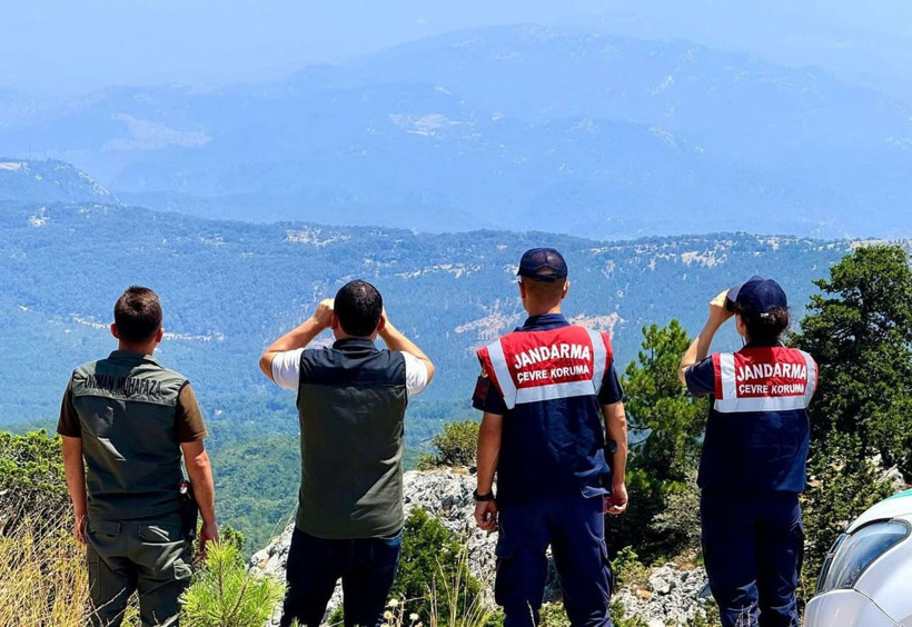 Muğla’da jandarma ve orman ekipleri yangınlara karşı nöbette - Resim: 2