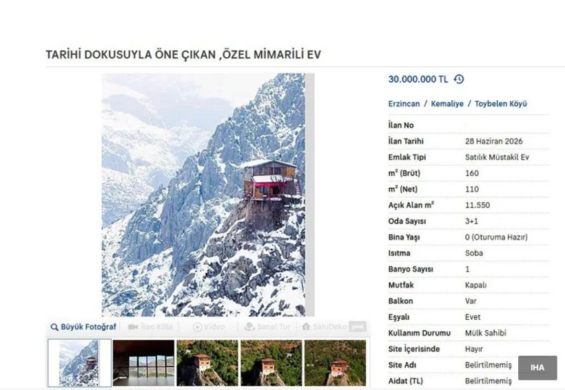 Düğün Dernek 2 de orada çekilmişti.... Kayalığın üzerindeki meşhur ev satılıyor! Fiyatı dudak uçuklattı - Fotoğraf: 3