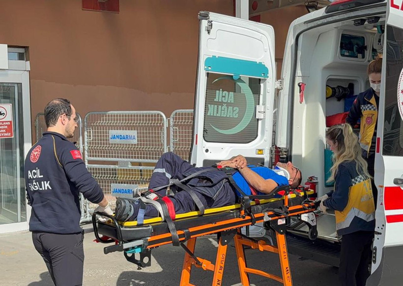 Tekirdağ'da yüksekten düşen 2 işçi yaralandı - Resim: 4