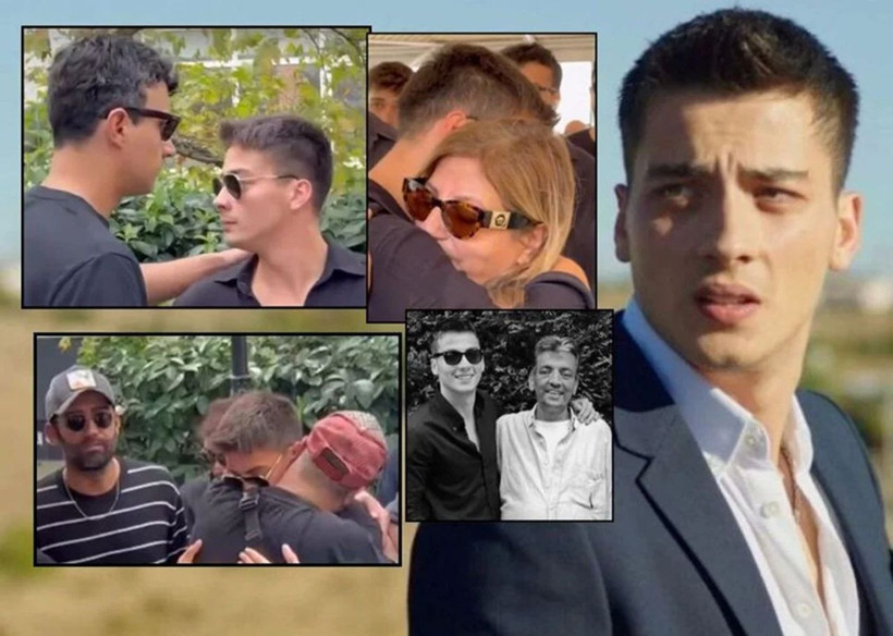 Atakan Özkaya'dan babasına son görev: Cenaze töreninde duygusal anlar - Resim: 3