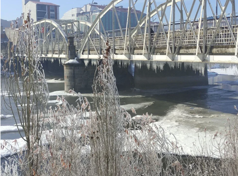 O ilimizde hava buz kesti! Mart ayında eksi 8,6 dereceyi gördü - Resim: 1