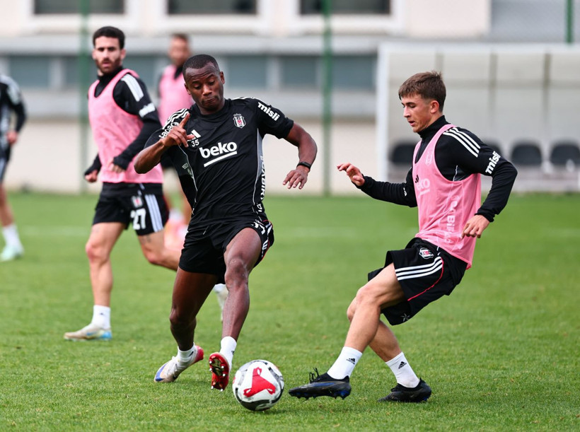 Beşiktaş kondisyon ve taktik çalıştı - Resim: 4