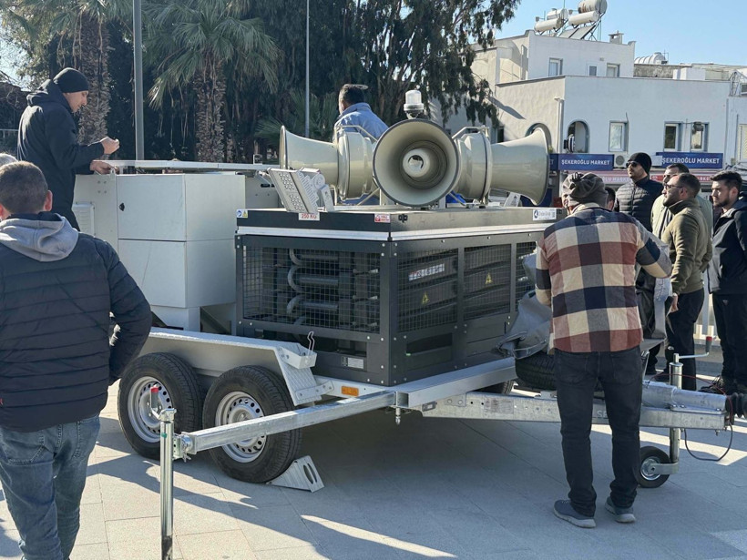Bodrum'a mobil siren sistemi kuruldu - Fotoğraf: 2