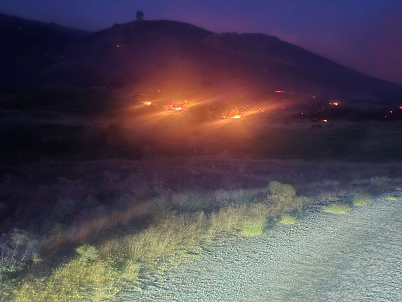 Elazığ’da otluk alanda çıkan yangın kontrol altına alındı - Fotoğraf: 6