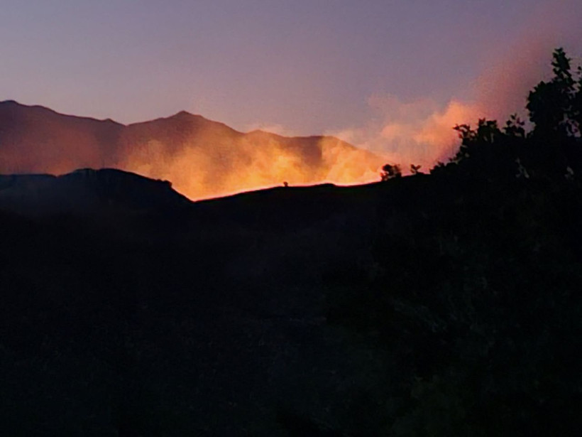 Elazığ’da otluk alanda çıkan yangın kontrol altına alındı - Fotoğraf: 7