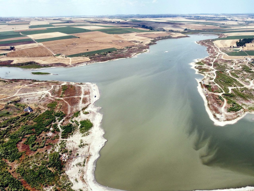 Tekirdağ’daki Türkmeneli Göleti’nde su seviyesi yüzde 5’in altına düştü - Fotoğraf: 5