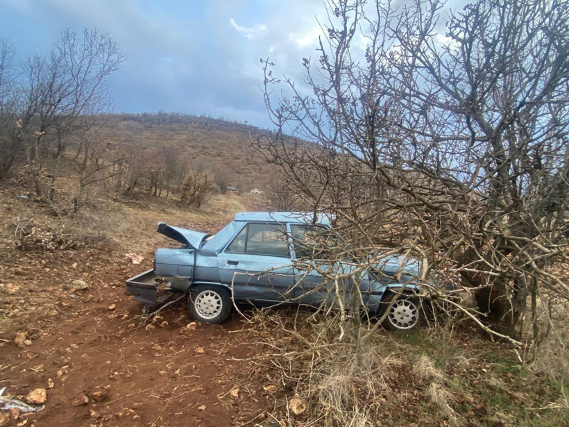 Mardin'de, takla atan otomobildeki 5 kişi yaralandı - Resim: 2