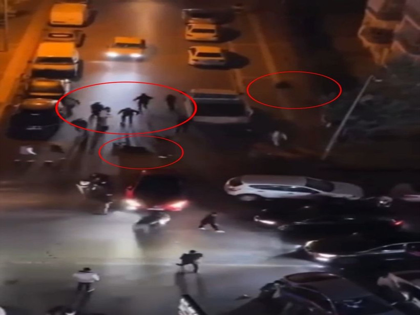 Düğün salonu önünde 1 kişinin öldüğü silahlı kavgada yeni görüntüler ortaya çıktı - Resim: 4