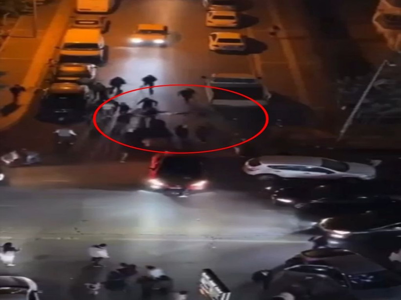 Düğün salonu önünde 1 kişinin öldüğü silahlı kavgada yeni görüntüler ortaya çıktı - Resim: 1