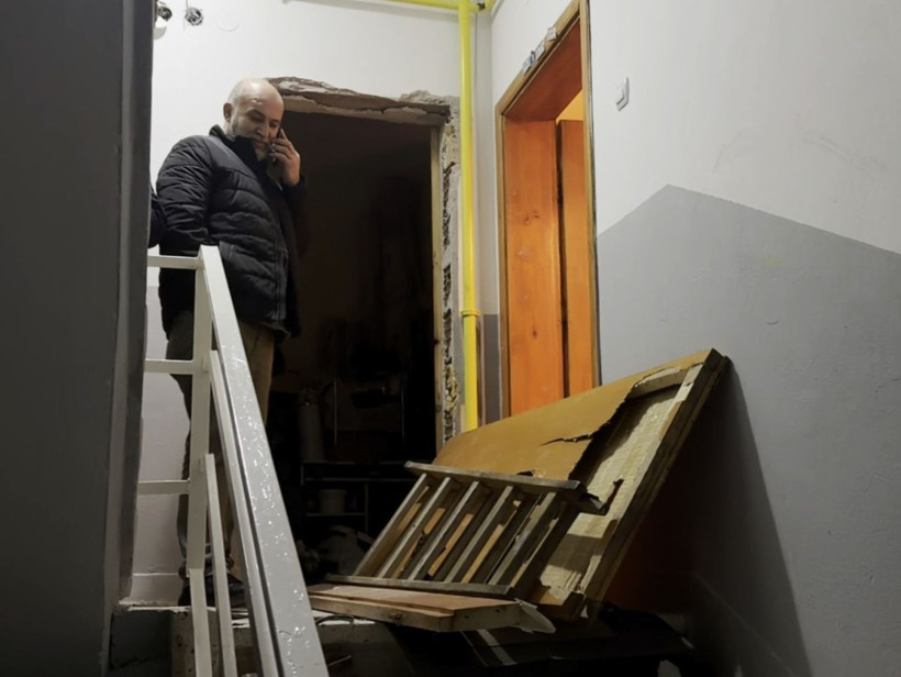 Aksaray'da doğal gaz patlaması: 1'i ağır 2 yaralı - Resim: 1