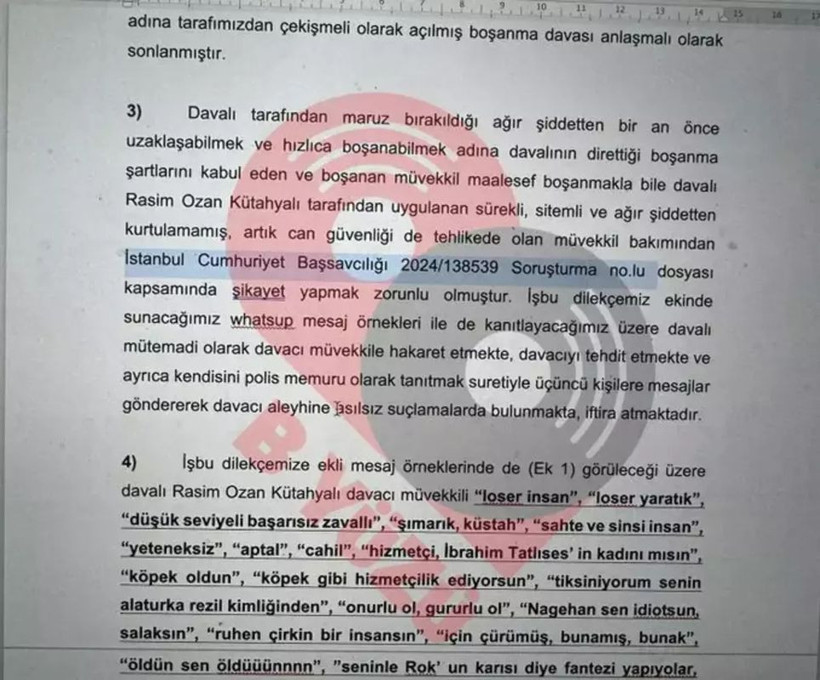 Rasim Ozan Kütahyalı’dan eski eşi Nagihan Alçı'ya ağır sözler! "Senin alaturka rezil kimliğinden tiksiniyorum" - Fotoğraf: 5