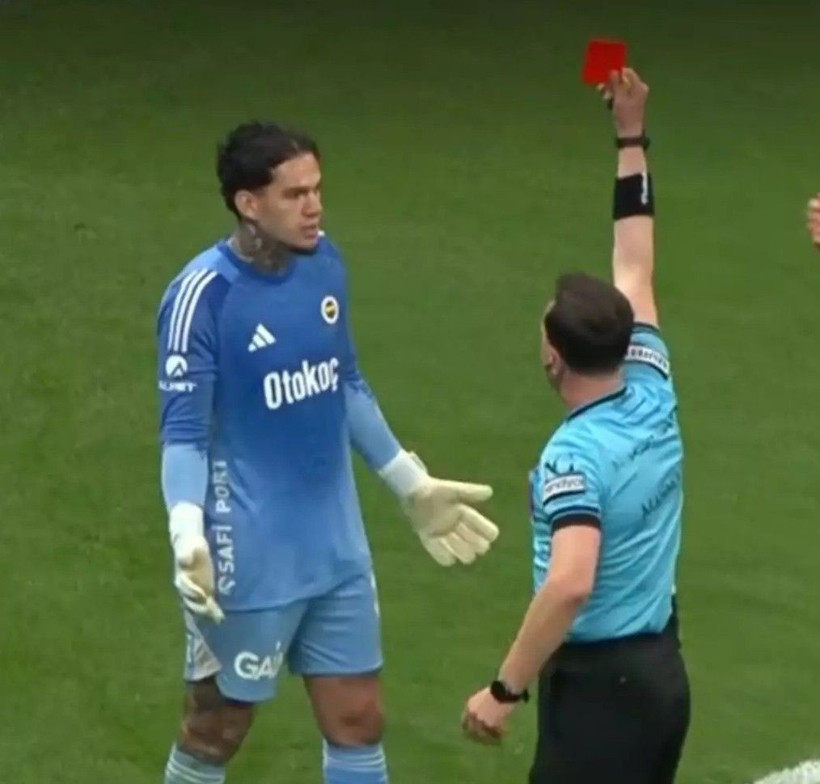 Fenerbahçe'de Ederson ile hakem Yasin Kol kafa kafaya geldi! Kırmızı kartla atıldı - Fotoğraf: 5