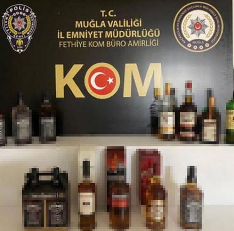 Muğla'da 'sahte içki' operasyonu; 11 gözaltı - Fotoğraf: 2