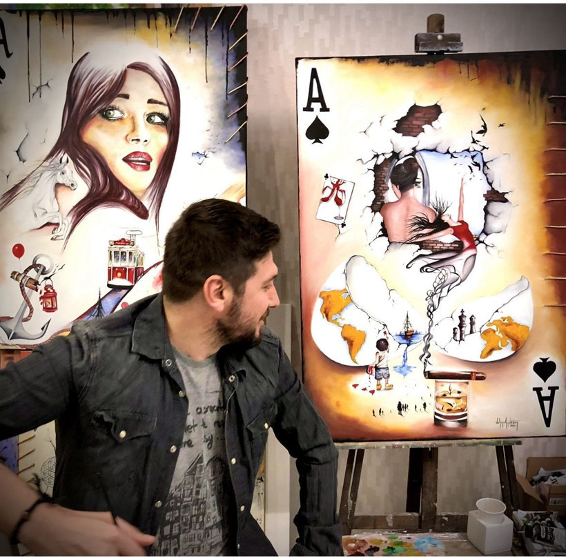 Gerçek hikayelerin, gerçeküstü  sanatçısı: Vahap Aydoğan - Resim: 2