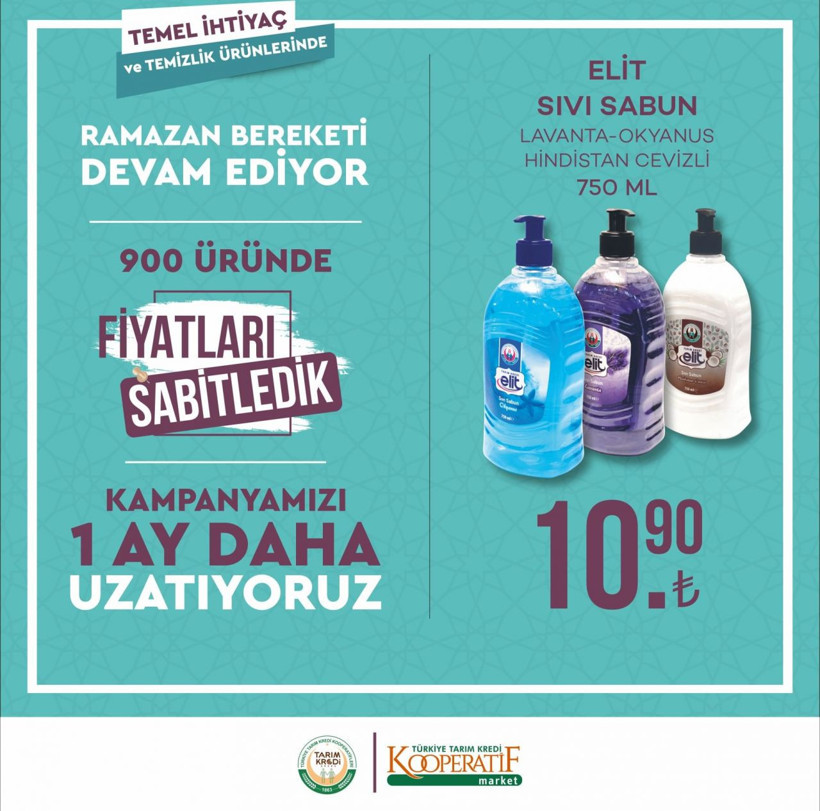 Tarım Kredi Marketlerinde 1 alana 2.'si bedava kampanyası; Tarım Kredi Market 900 üründe sabit fiyat kampanası uzatıldı - Resim: 4