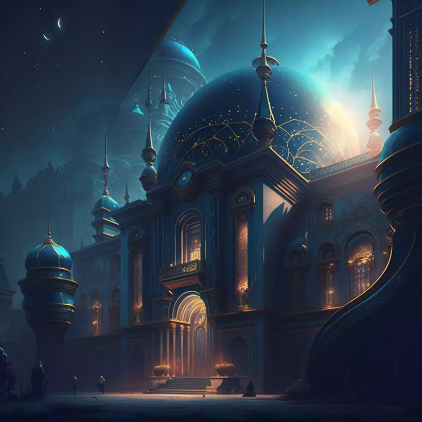 Türkiye'nin tarihi yapılarına yapay zeka yorumu: Anıtkabir, Kız Kulesi, Topkapı Sarayı ve diğerleri... - Resim: 3