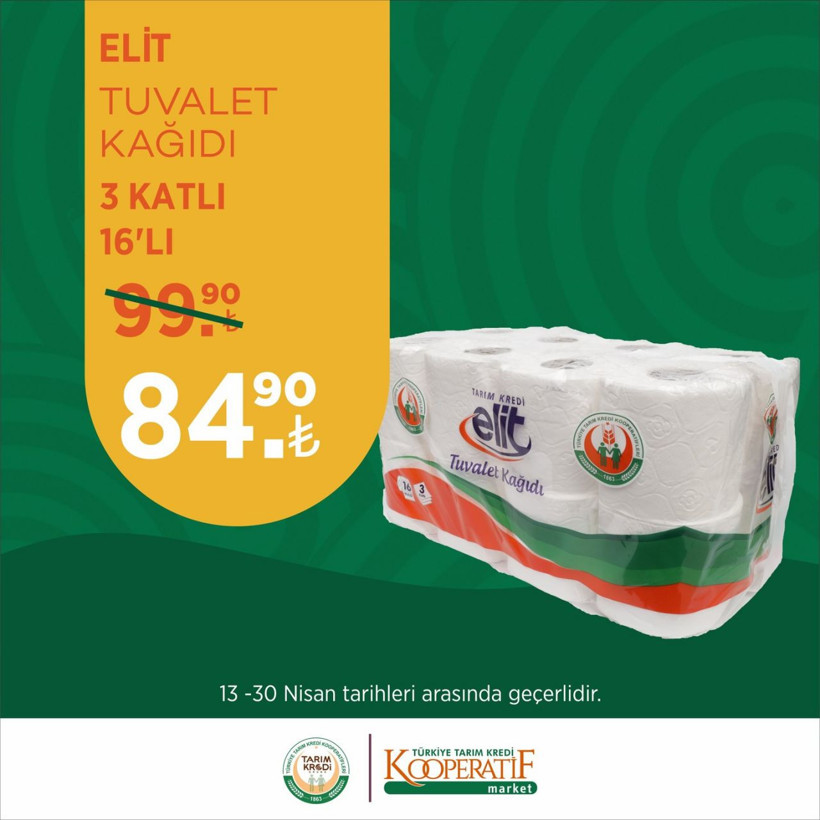 Tarım Kredi Kooperatif Marketlerinde 1 kilo çay 72,99 TL; Tarım Kredi Market bayram şekeri, çikolata, lokum... - Resim: 1