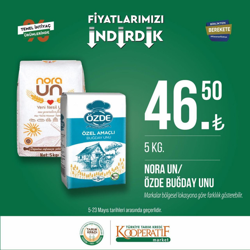 Tarım Kredi Kooperatif Market yeni indirimli ürünleri paylaştı; Soğanın kilosu 9,90 TL'ye düştü - Resim: 4
