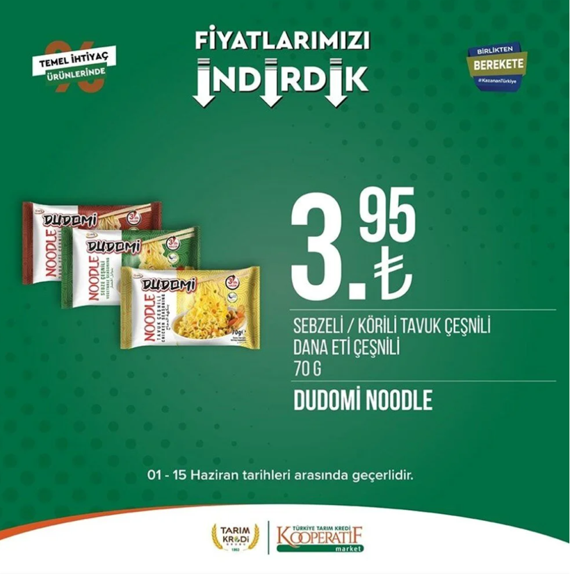 Tarım Kredi Kooperatif Market 5-15 Haziran 2023 indirimleri; Temel ihtiyaç ürünlerine bakın - Resim: 3