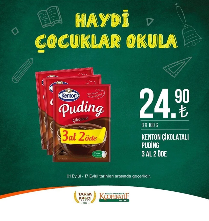 Tarım Kredi Kooperatif Market okul açılışına özel yeni indirim; Acele edin sadece 3 gün kaldı - Resim: 2