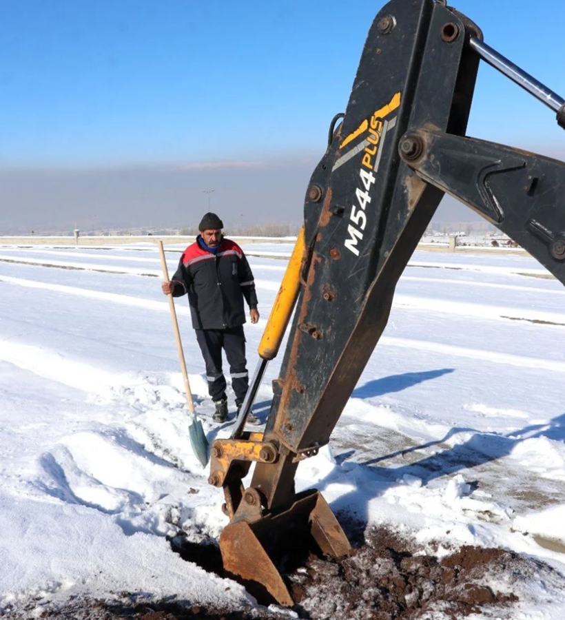 Mezar yerleri şimdiden hazırlandı! Kışın hava sıcaklığı eksi 30 derece - Resim: 4