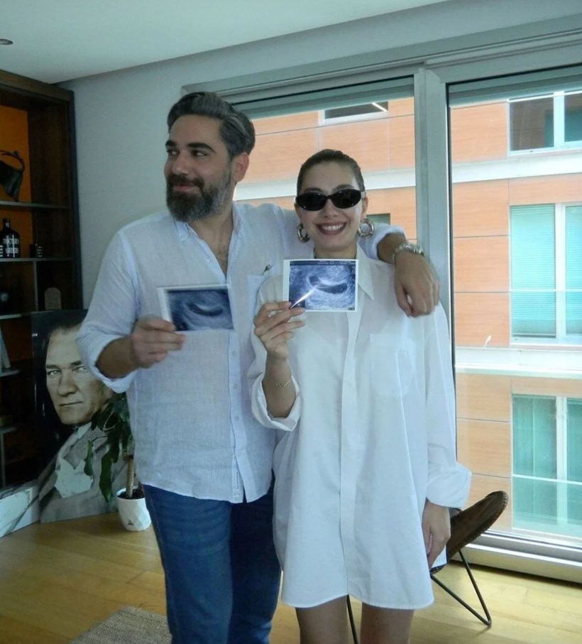 Neslihan Atagül ile Kadir Doğulu çiftinin bebekleri dünyaya geldi - Resim: 2