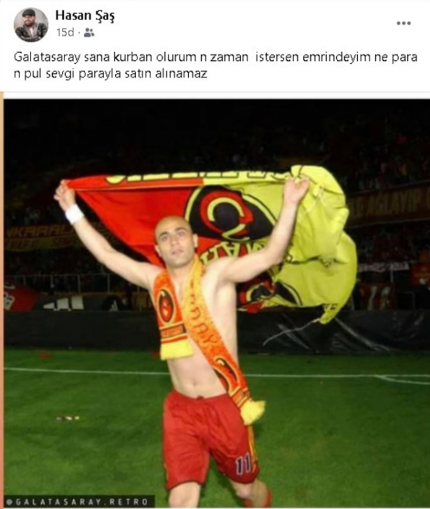 Hasan Şaş'tan Galatasaray'a: Ne zaman istersen emrindeyim - Resim : 1