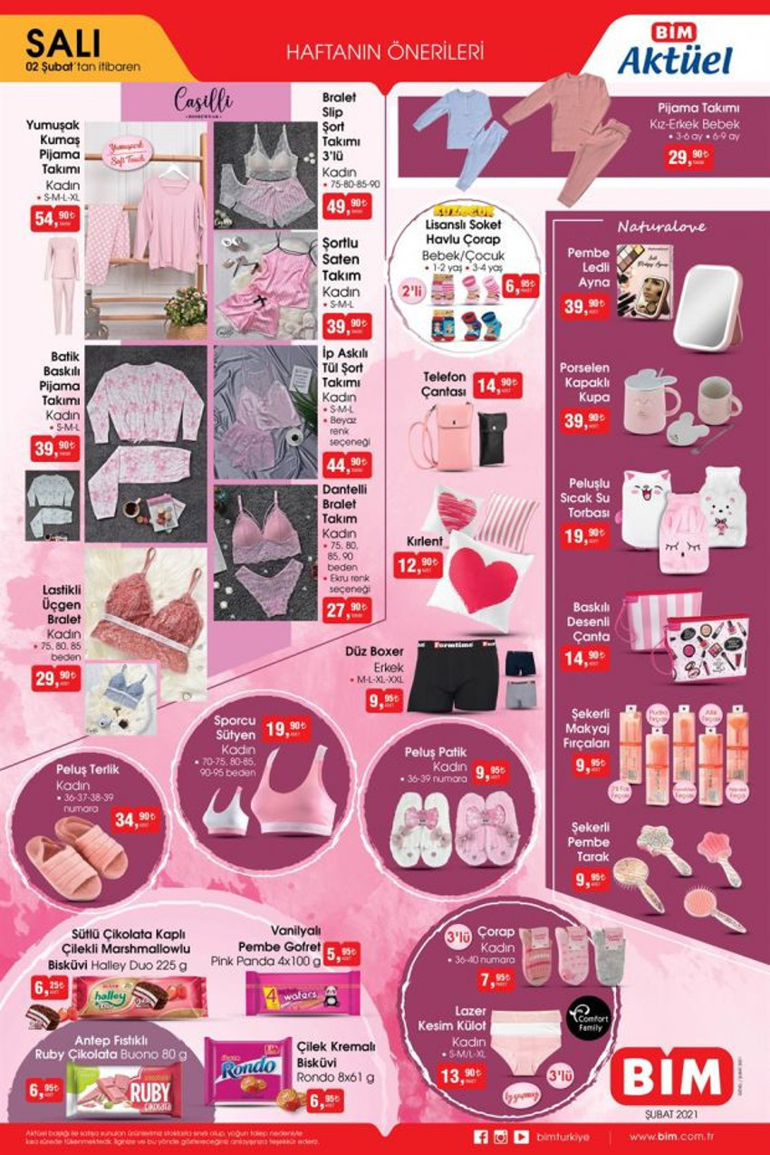 BİM 2 Şubat 2021 aktüel ürünler kataloğu! BİM'de bu hafta neler var? BİM indirimli ürünler listesi - Resim : 2