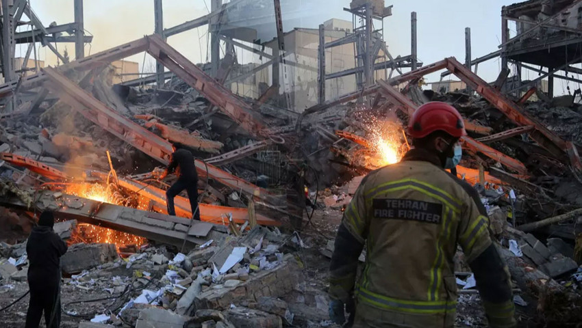 İran'da bin 700'den fazla hedef vuruldu