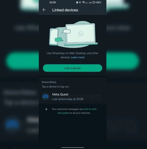 Meta'dan yeni özellik: WhatsApp, Quest gözlüklerde çalışacak - Resim : 1