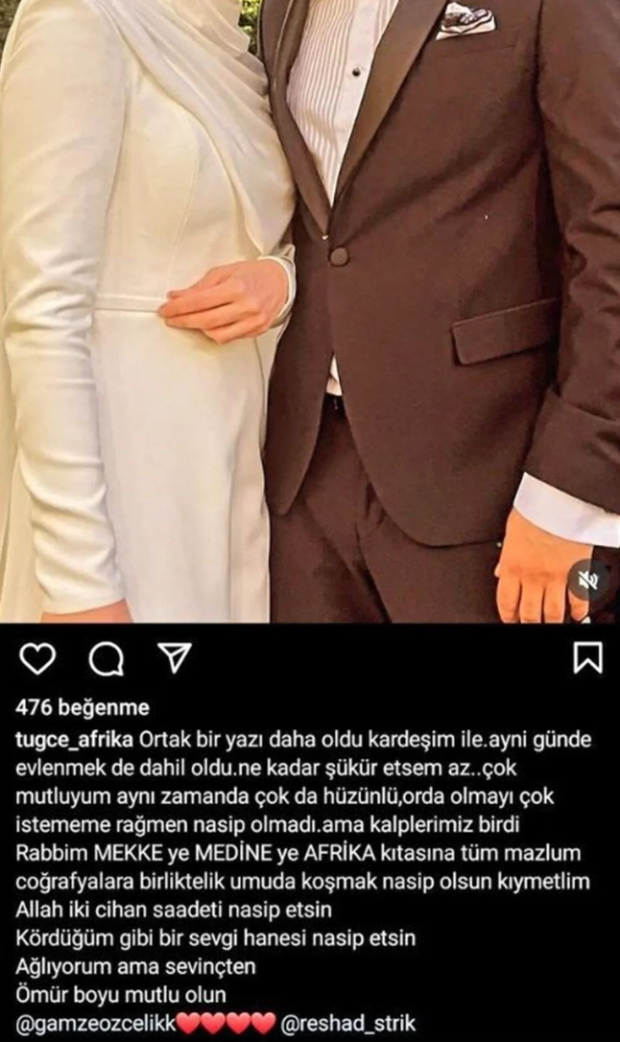 Gamze Özçelik ile Reshad Strik evlendi - Resim : 1