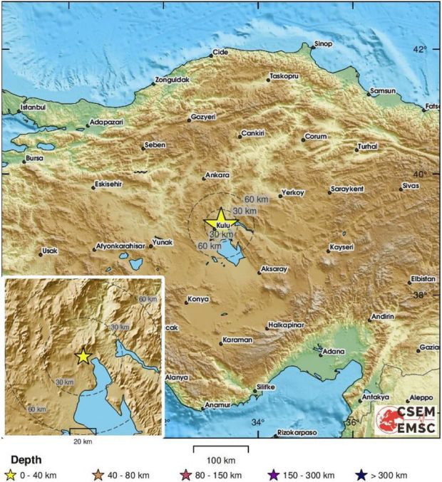 Konya'da 5,2 büyüklüğünde deprem! Ankara ve çevrelerinde şiddetli hissedildi... Bakan Yerlikaya'dan açıklama geldi - Resim : 2
