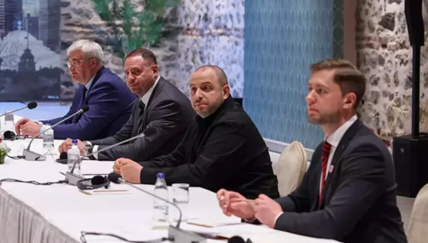 Dolmabahçe'de barış masası! Türkiye-ABD-Ukrayna zirvesi sona erdi - Resim : 3