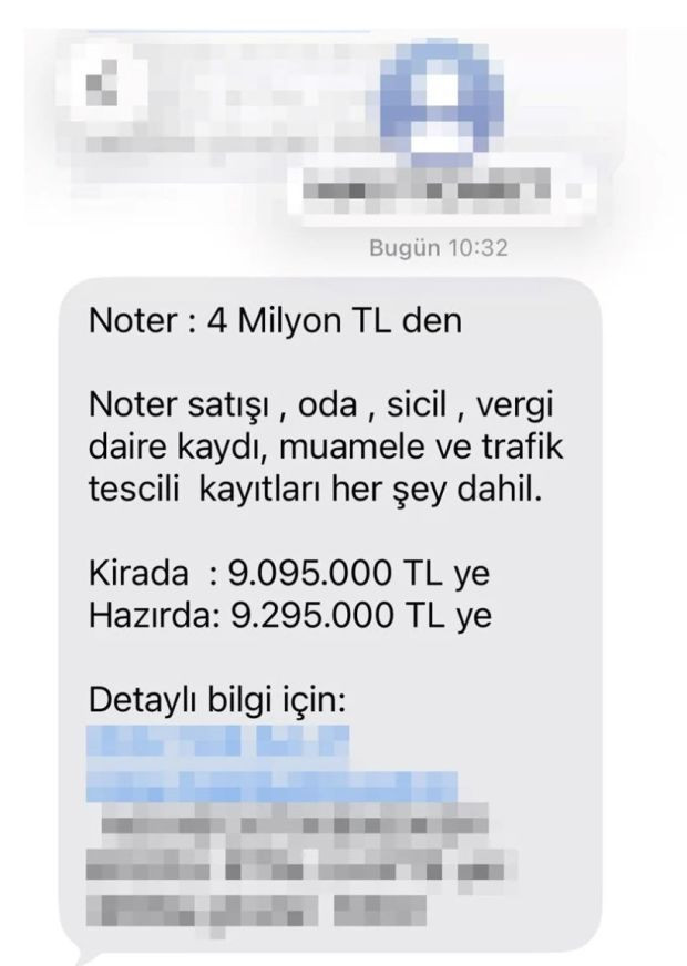 Galericiler açıkça SMS atıyor! Taksi plakasında vergi oyunu - Resim : 1