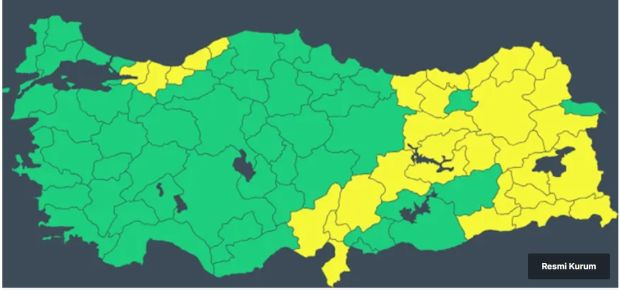 Yeni yılın ilk haftasında hava buz gibi... 63 ilde kar var - Resim : 1