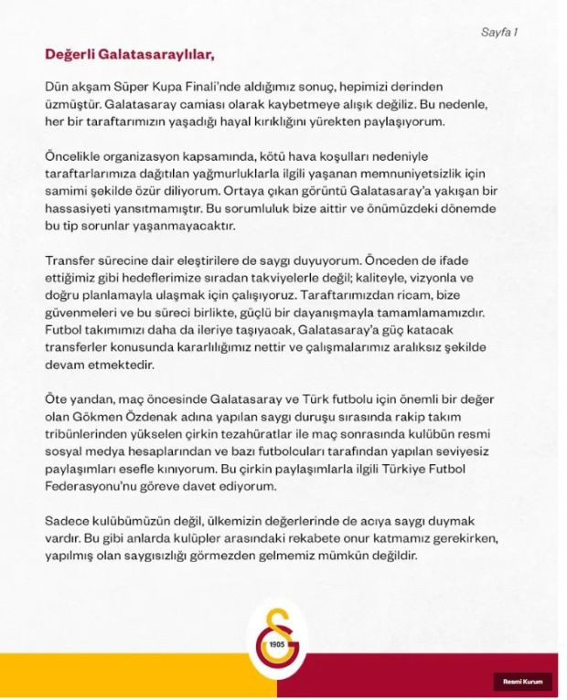 Dursun &Ouml;zbek'ten derbi sonrası sert a&ccedil;ıklama: "&Ccedil;irkin paylaşımlar vardı, TFF'yi g&ouml;reve davet ediyorum" - Resim : 1