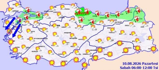 Meteoroloji'den 30 ilde sağanak yağış alarmı: Sarı kodlu uyarı geldi! - Resim : 1