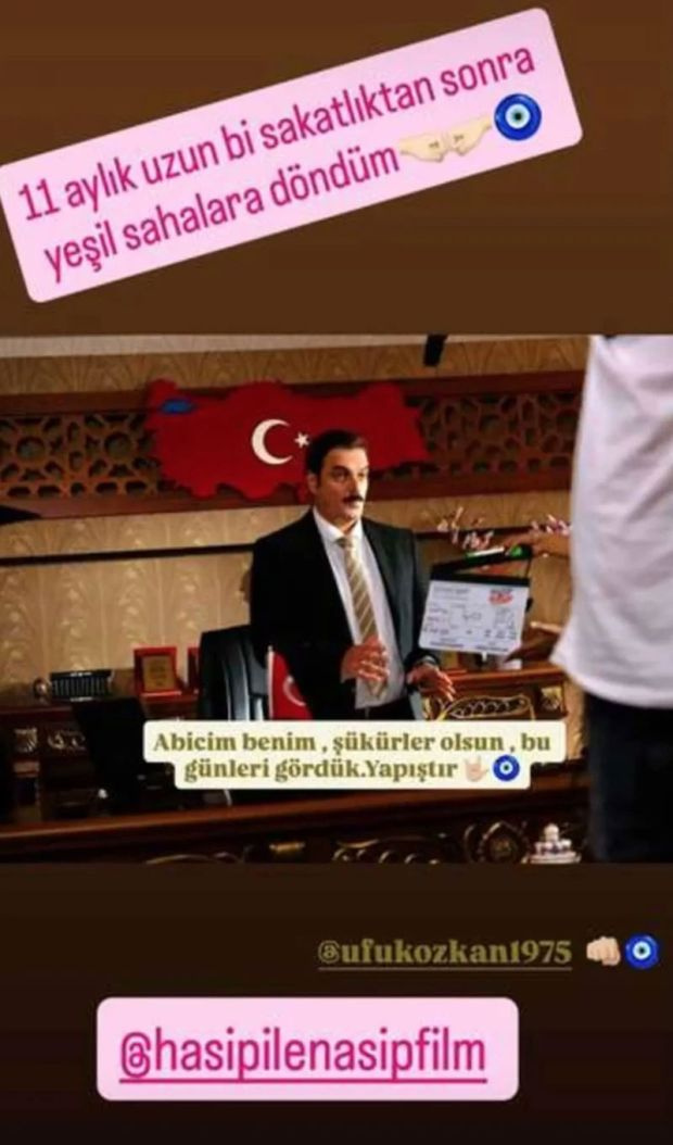 Karaciğer nakli olmuştu! Ufuk Özkan aylar sonra setlere döndü - Resim : 1