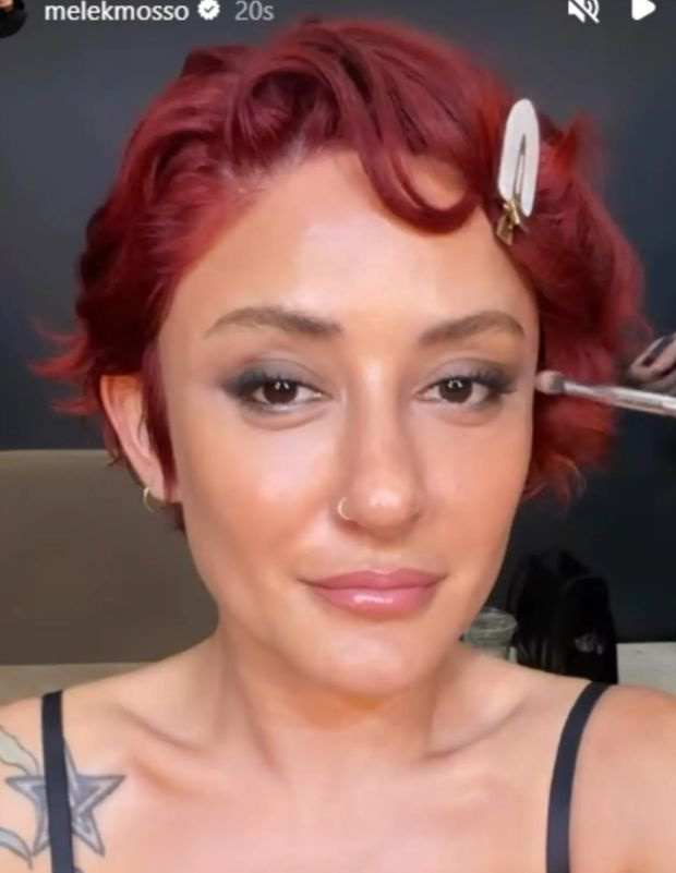Melek Mosso imaj değiştirdi! Bu defa pek beğenilmedi - Resim : 2