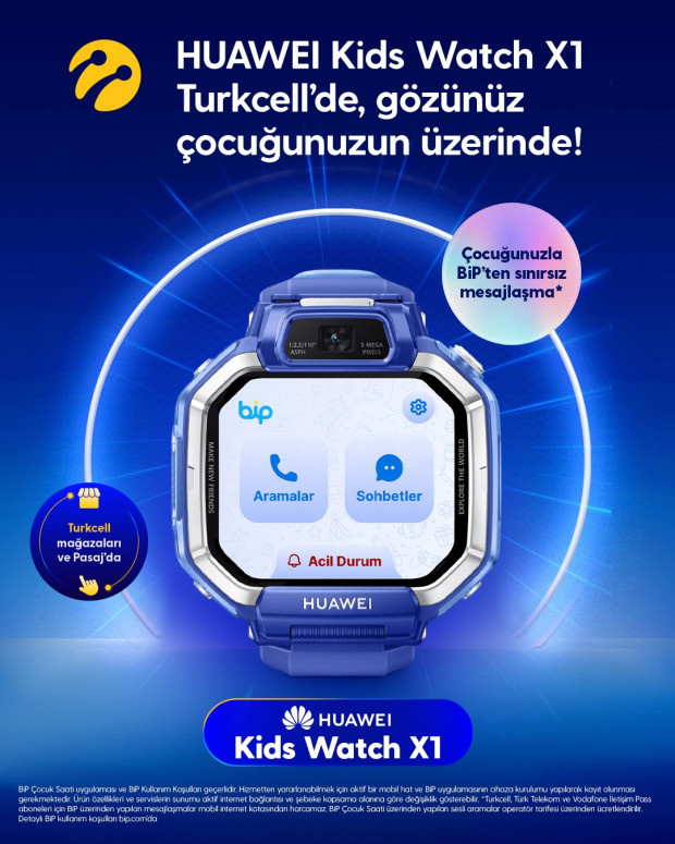 BiP entegrasyonuna sahip Huawei akıllı çocuk saatiyle güvenli ve konforlu iletişim - Resim : 1