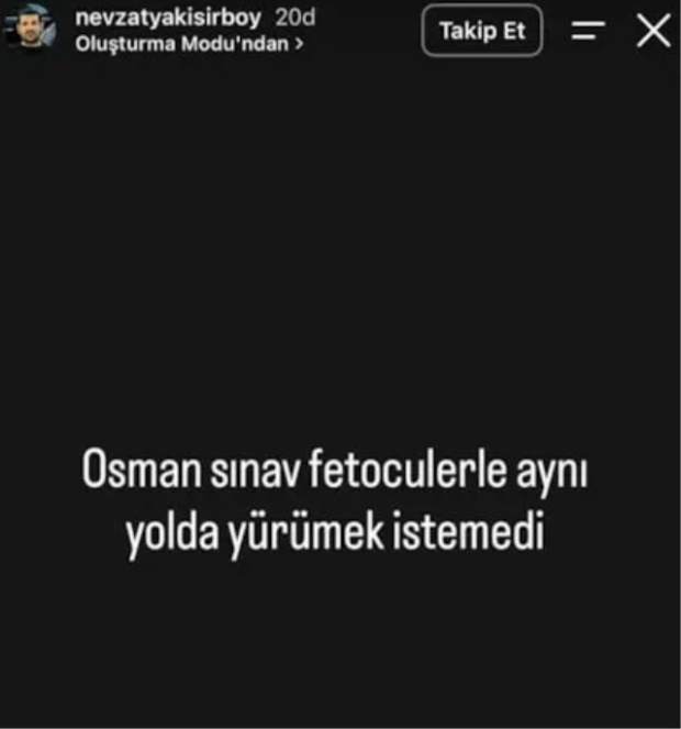 Kurtlar Vadisi'nin Nevzat'ından yıllar sonra gelen Osman Sınav çıkışı - Resim : 1