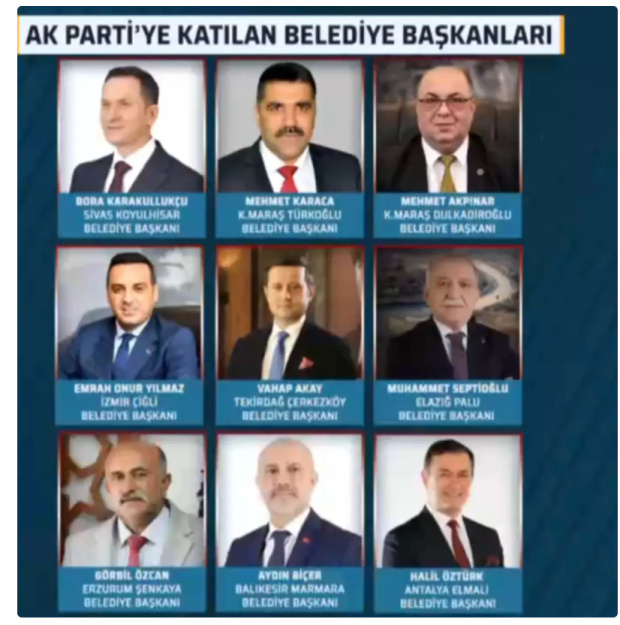 9 belediye başkanı AK Parti'ye katıldı! İşte o belediye başkanları - Resim : 2