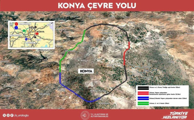 Konya'nın ulaşımını değiştirecek proje! Yolculuk 40 dakika kısalacak - Resim : 1