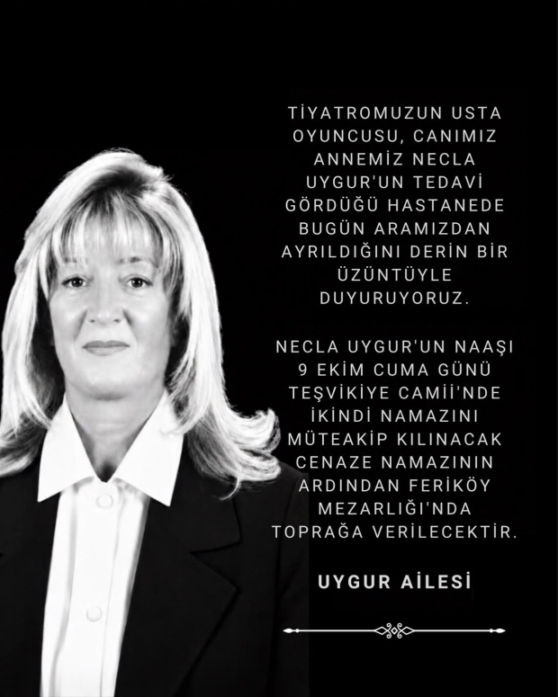 Türk tiyatrosunun acı kaybı: Nejat Uygur'un eşi Necla Uygur hayatını kaybetti - Resim : 2
