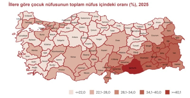 Türkiye'de çocuk nüfusunun en yüksek olduğu il belli oldu - Resim : 1