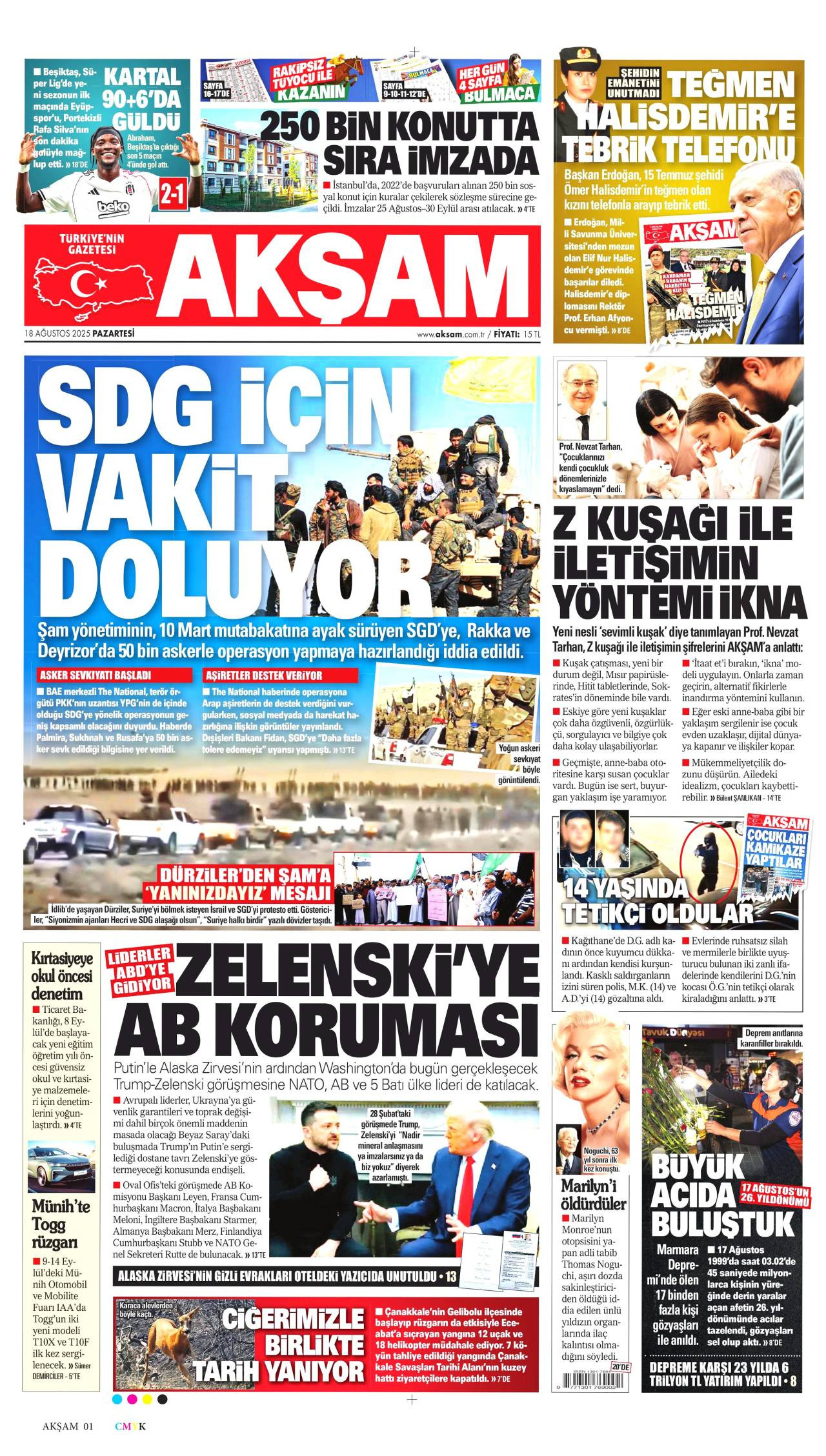 Akşam gazetesi oku