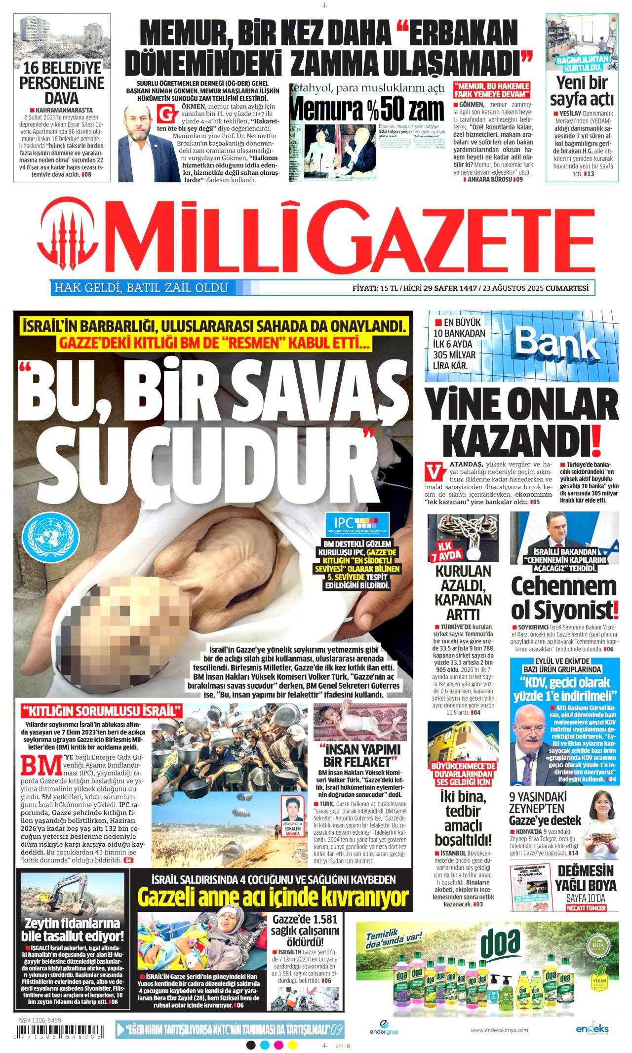 Milli Gazete gazetesi oku