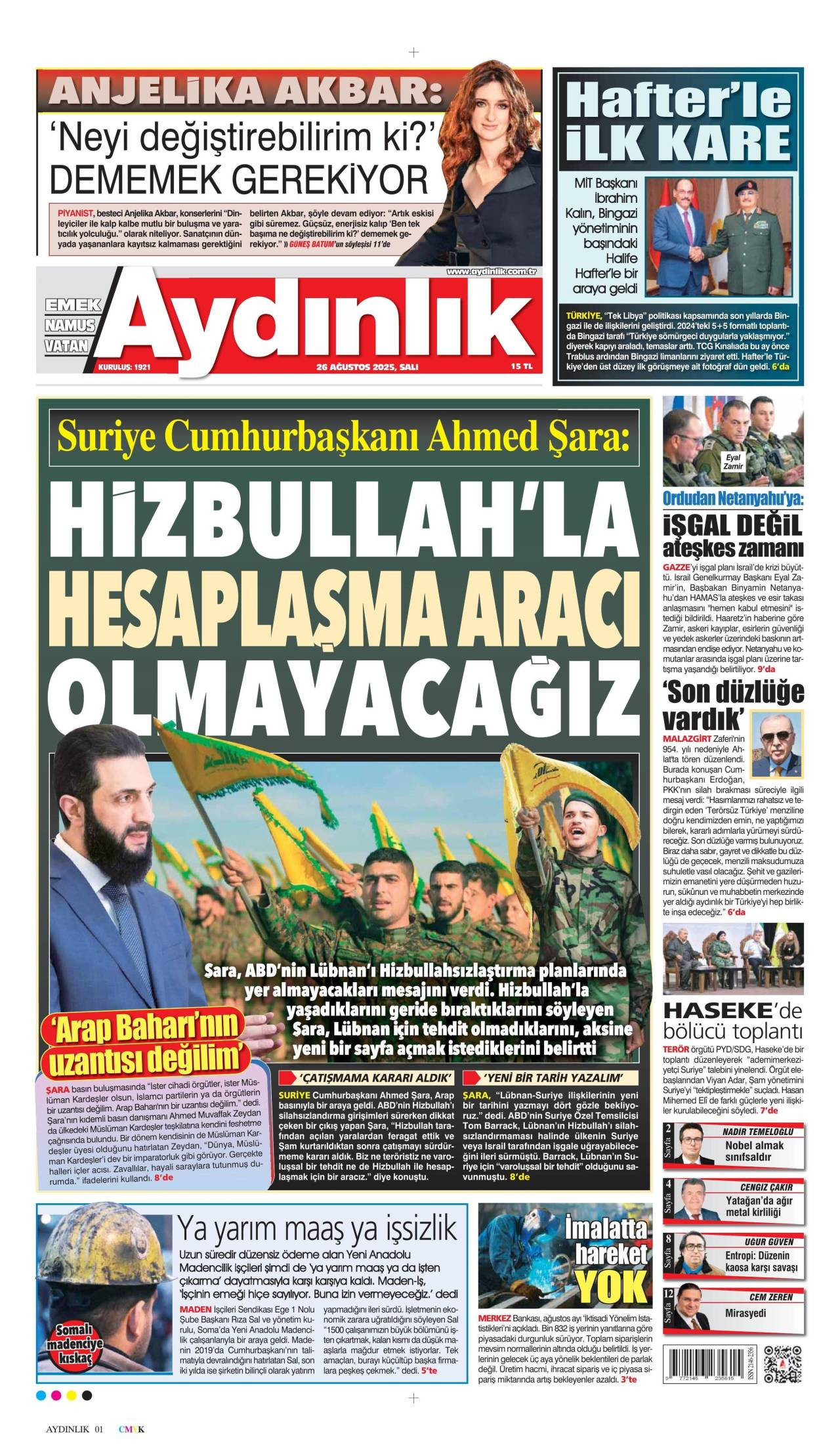 Aydınlık gazetesi oku
