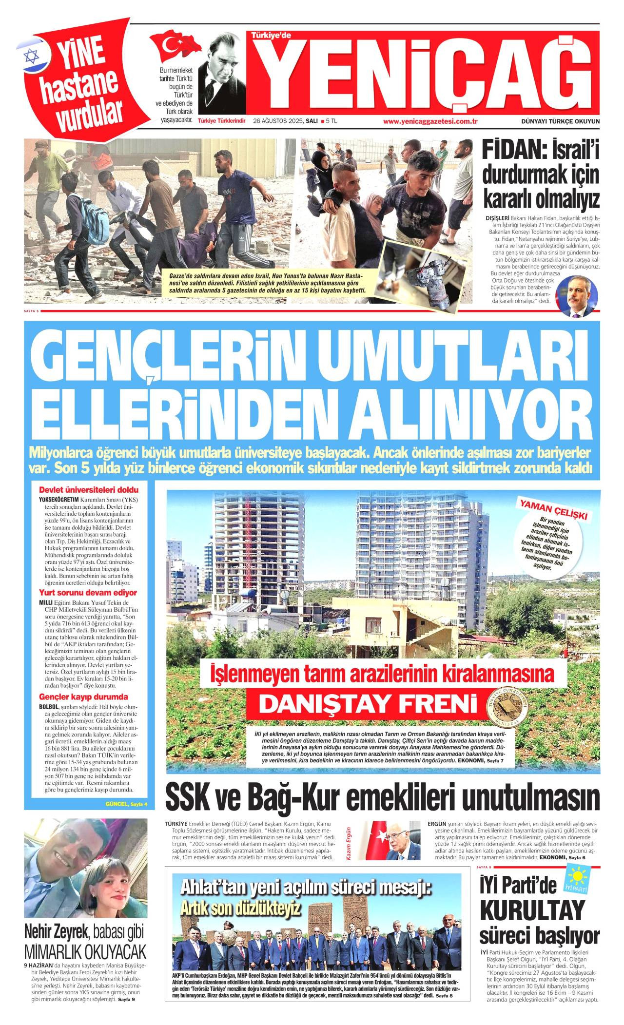 Yeniçağ gazetesi oku